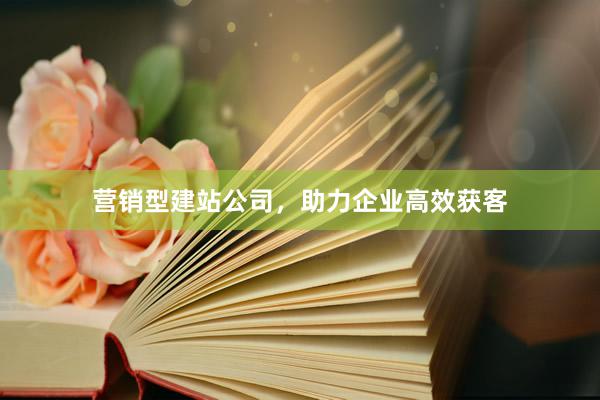 营销型建站公司，助力企业高效获客